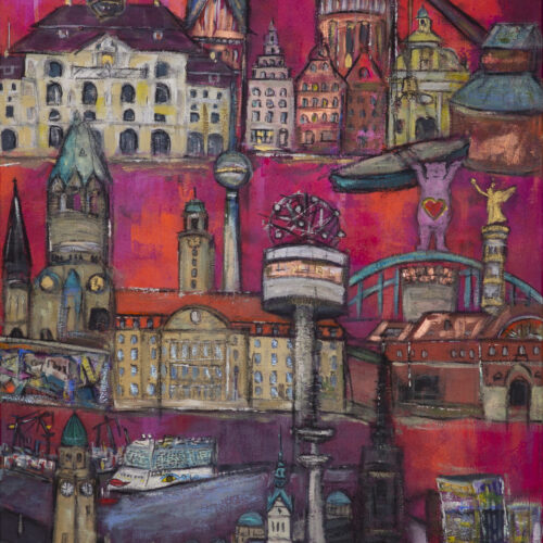 Lüneburg-Berlin-Hamburg Skylines