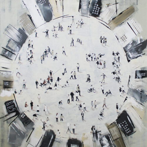 Kunstdruck "Stress & The City"