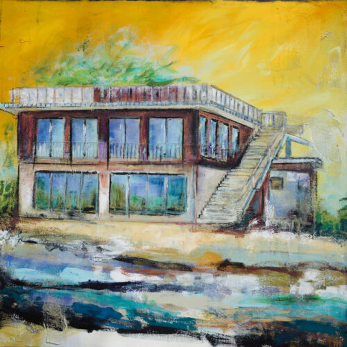 Kunstdruck Fährhaus Bleckede