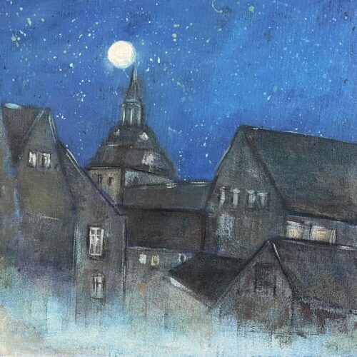 Kunstdruck "Lüne-Mond"