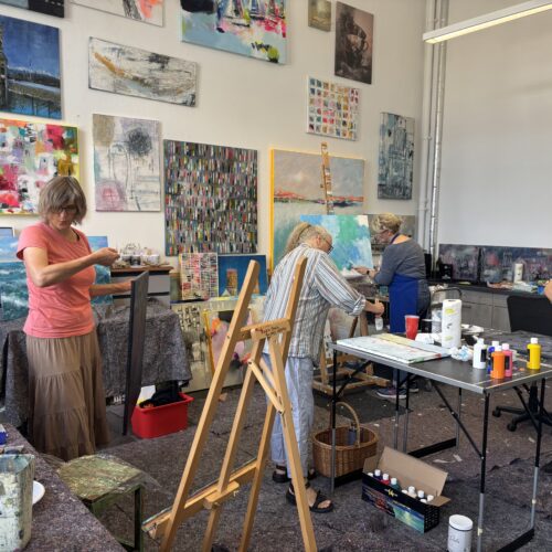 Workshop „Montagsmaler“ - jeden ersten Montag im Monat - Januar bis Mai 2027 - 5 Termine - davon 3 x Teilnahme nach Wahl
