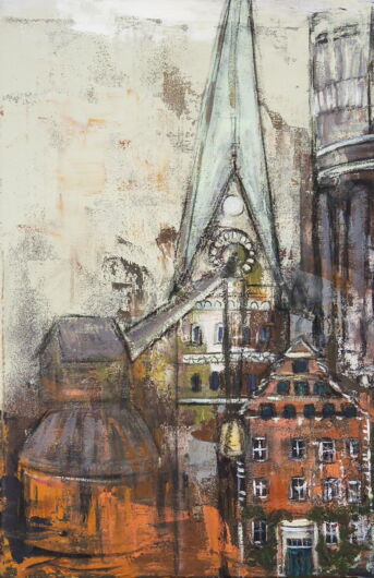 Kunstdruck "Hochzeit in Lüneburg - Erinnerungsorte"