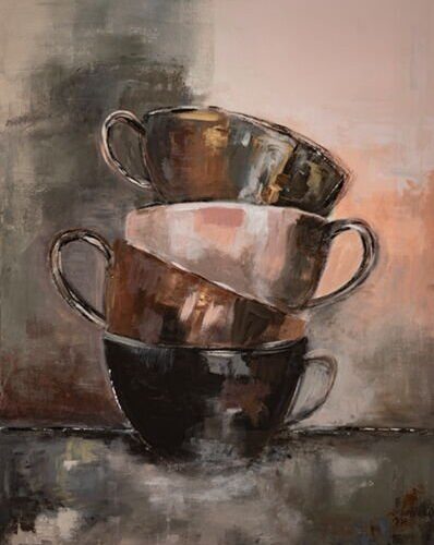 Kunstdruck "After Coffee I" - Ansicht 1