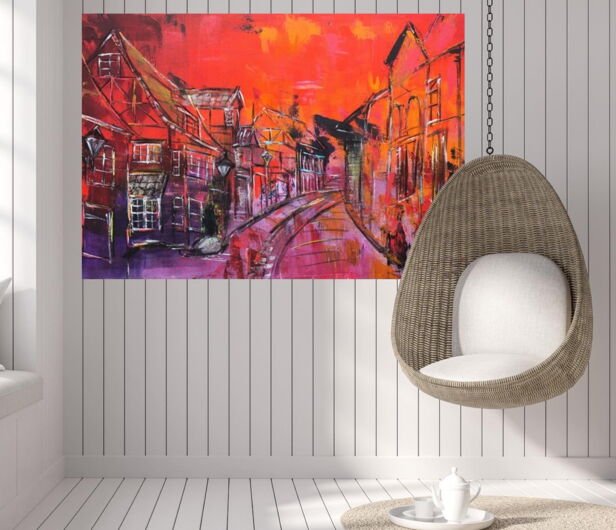 Kunstdruck "Auf dem Meere Lüneburg" - Ansicht 6