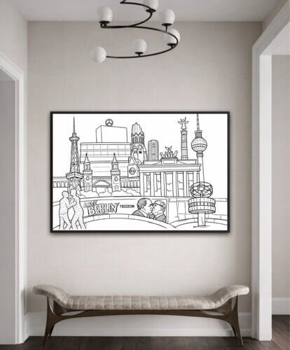 Kunstdruck "Love Berlin" - Ansicht 1