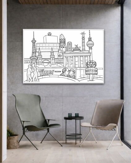 Kunstdruck "Love Berlin" - Ansicht 2