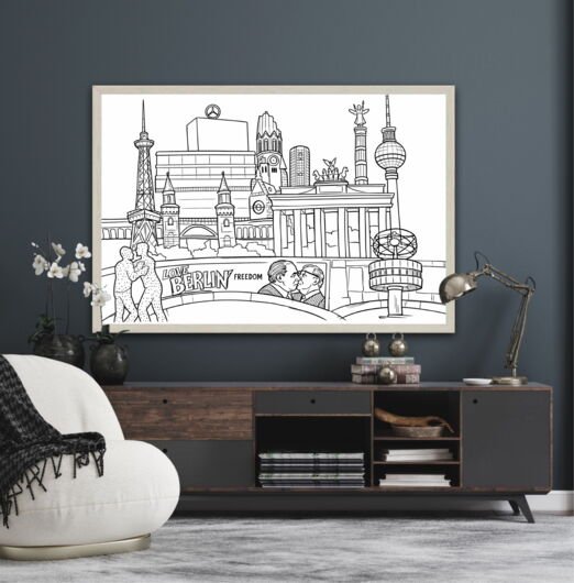 Kunstdruck "Love Berlin" - Ansicht 3