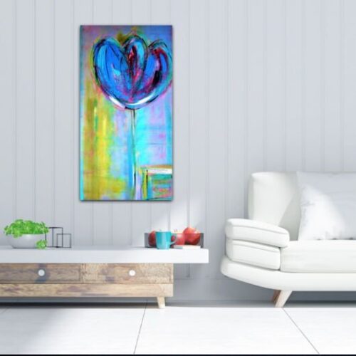Kunstdruck "Bleu" - Ansicht 1