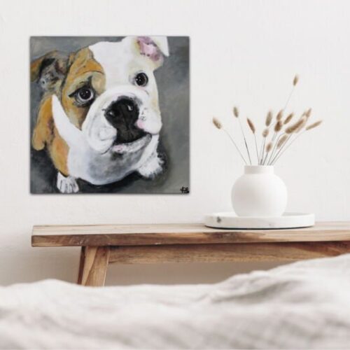 Kunstdruck "Bulldogge" - Ansicht 1
