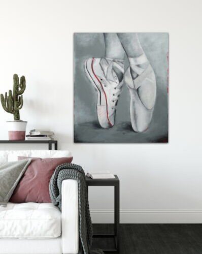 Kunstdruck "Ballett & Chuck" - Ansicht 1