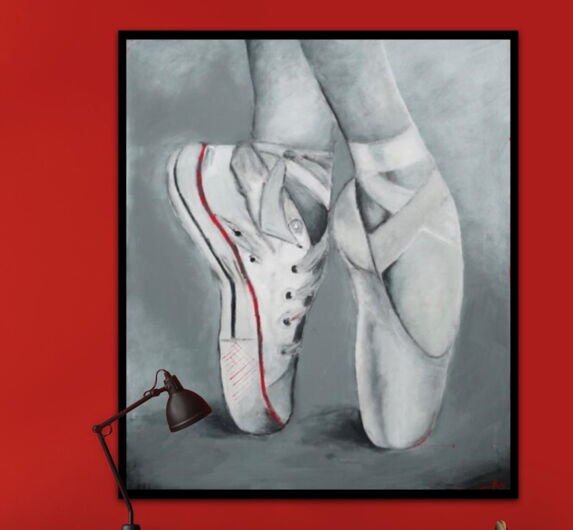Kunstdruck "Ballett & Chuck" - Ansicht 3