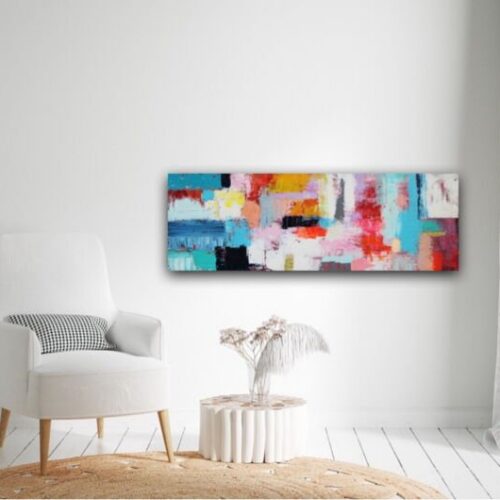 Kunstdruck "Die Welt ist bunt" - Ansicht 1