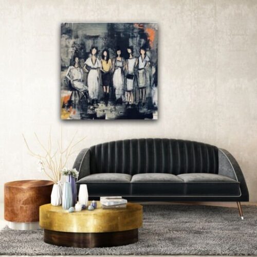 Kunstdruck "Freundinnenzeit - Friends" - Ansicht 1