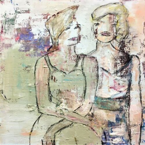 Kunstdruck "Freundinnen" - Ansicht 1