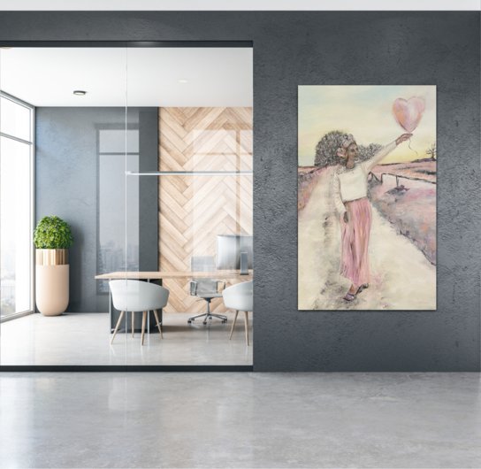 Kunstdruck "Leeni in der Lüneburger Heide" - Ansicht 5