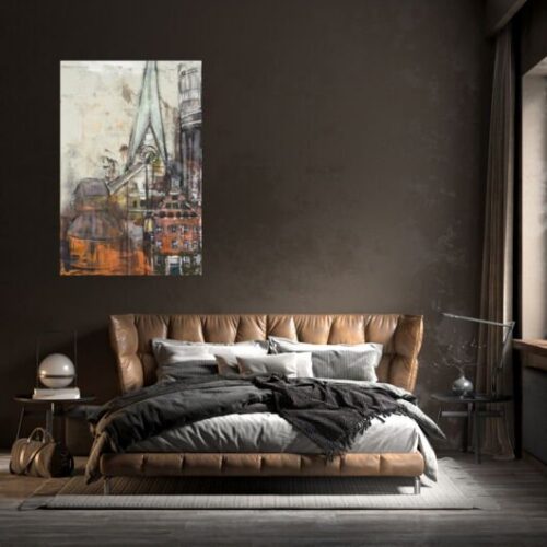 Kunstdruck "Hochzeit in Lüneburg - Erinnerungsorte" - Ansicht 1