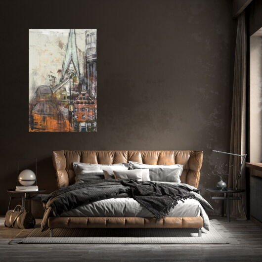 Kunstdruck "Hochzeit in Lüneburg - Erinnerungsorte" - Ansicht 1