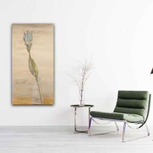 Kunstdruck "Kleine Blume im Glas" - Ansicht 1