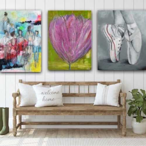 Kunstdruck "Kleine Blume für Kate" - Ansicht 1