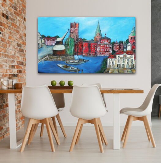 Kunstdruck "Kleiner Stadtrundgang Lüneburg" - Ansicht 3