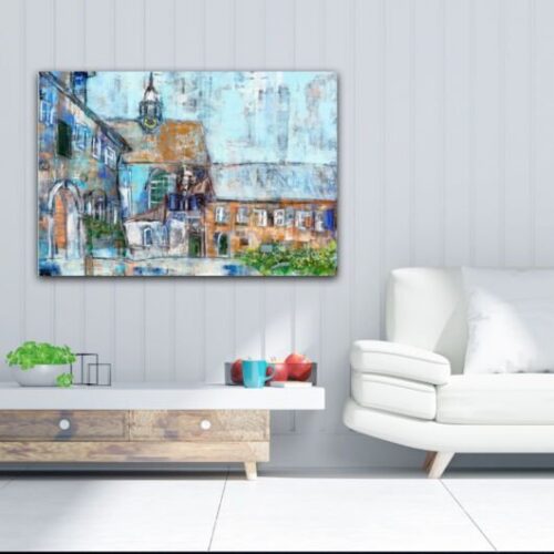 Kunstdruck "Kloster Lüne Lüneburg" - Ansicht 1