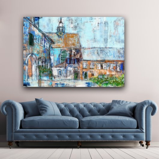 Kunstdruck "Kloster Lüne Lüneburg" - Ansicht 2