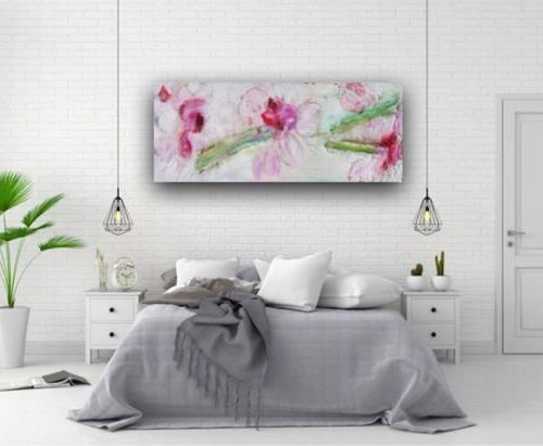 Kunstdruck "Lilien abstrakt" - Ansicht 1