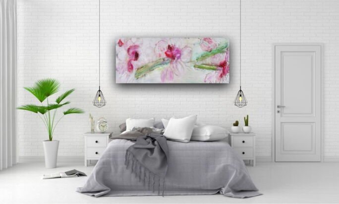 Kunstdruck "Lilien abstrakt" - Ansicht 1