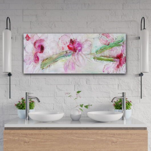 Kunstdruck "Lilien abstrakt" - Ansicht 3