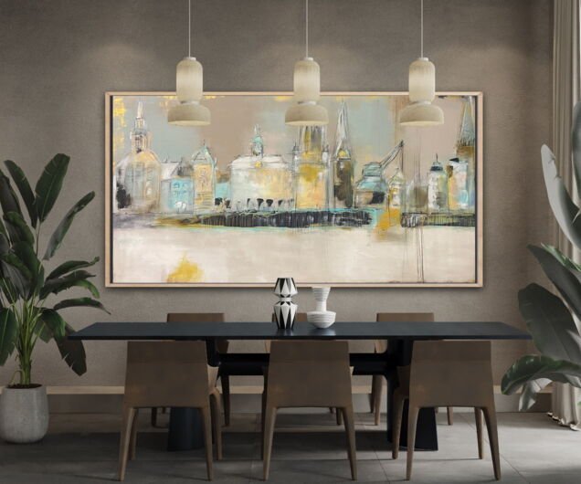 Kunstdruck "Lovely Lüneburg - Winterlicher Spaziergang" - Ansicht 4