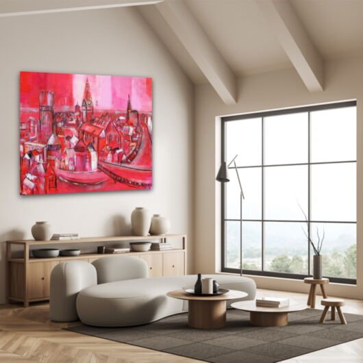 Kunstdruck "Lüneburg an der Ilmenau" - Ansicht 2