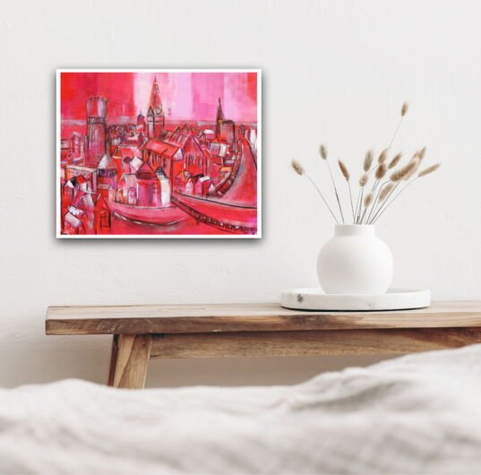 Kunstdruck "Lüneburg an der Ilmenau" - Ansicht 3