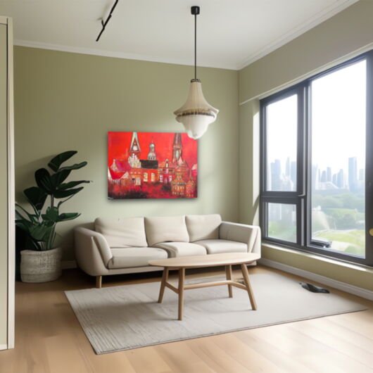 Kunstdruck "Lüneburg Sonnenuntergang" - Ansicht 8