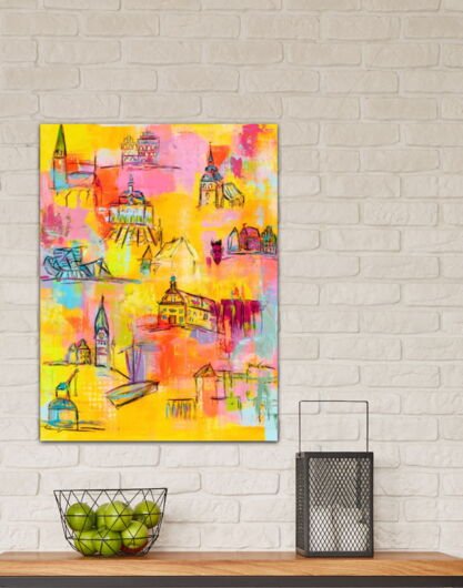 Kunstdruck "Lüneburg-Tourist" - Ansicht 2