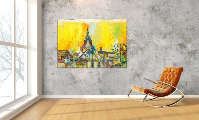 Kunstdruck "Michaelis Hinterhof" - Ansicht 2