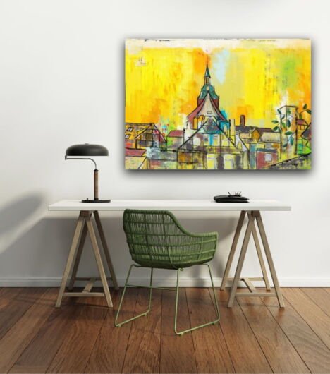 Kunstdruck "Michaelis Hinterhof" - Ansicht 4