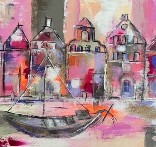 Kunstdruck "Midsummer Lüneburg" - Ansicht 1