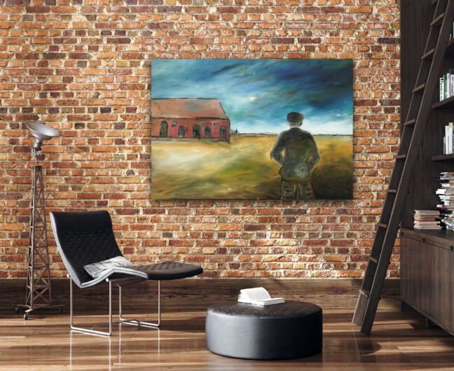 Kunstdruck "Nach dem Sturm - aus Telenovela Rote Rosen" - Ansicht 1