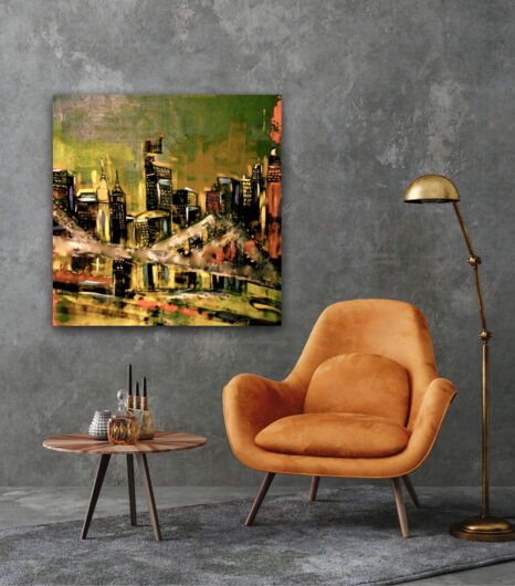 Kunstdruck "New York Nebel" - Ansicht 1