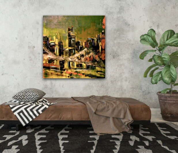 Kunstdruck "New York Nebel" - Ansicht 2
