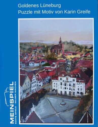 Puzzle mit 500 Teilen - "Goldenes Lüneburg" - Ansicht 1