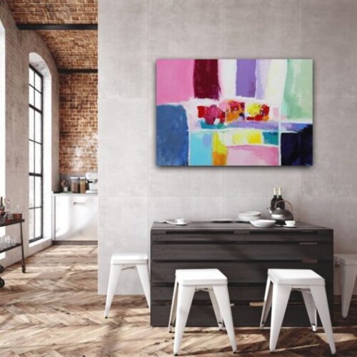Kunstdruck "Räume der Vielfalt" - Ansicht 1