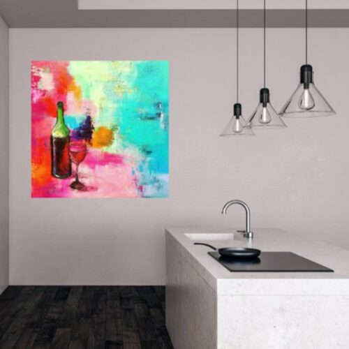 Kunstdruck "Red Wine" - Ansicht 1