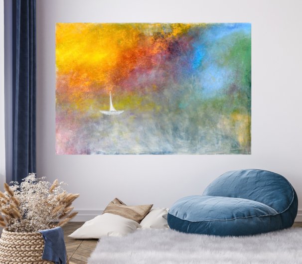 Kunstdruck "Sailing" - Ansicht 1