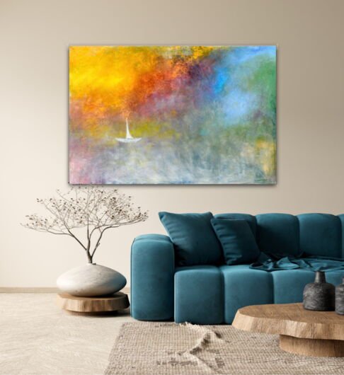 Kunstdruck "Sailing" - Ansicht 2
