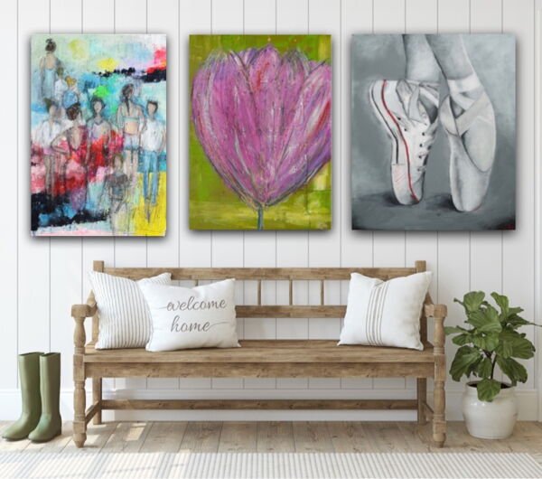 Kunstdruck "Strandspaziergang" - Ansicht 3