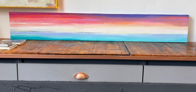 Kunstdruck "Lüneburg Sundowner" - Ansicht 2