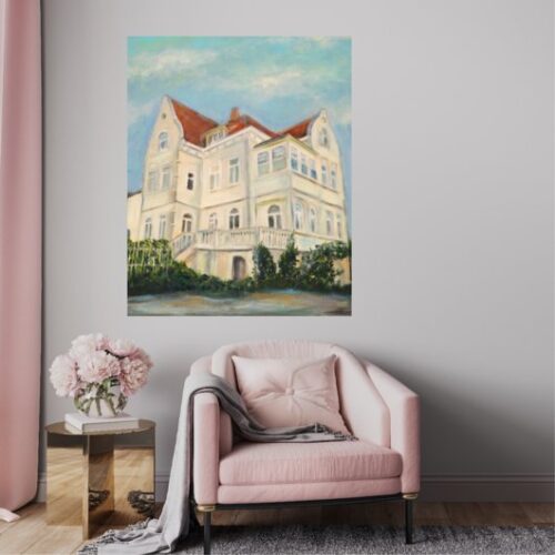 Kunstdruck "Villa Lüner Weg Lüneburg" - Ansicht 1