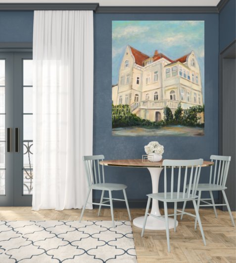 Kunstdruck "Villa Lüner Weg Lüneburg" - Ansicht 2