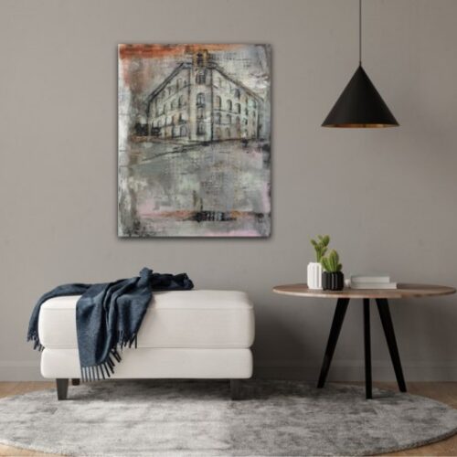 Kunstdruck "Viscule - Speicherhaus" - Ansicht 1